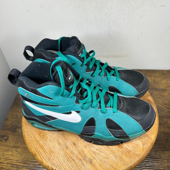 Nike Air Diamond Fury 96 Griffey Men's Shoes Teal Black White Size 13 724971-300